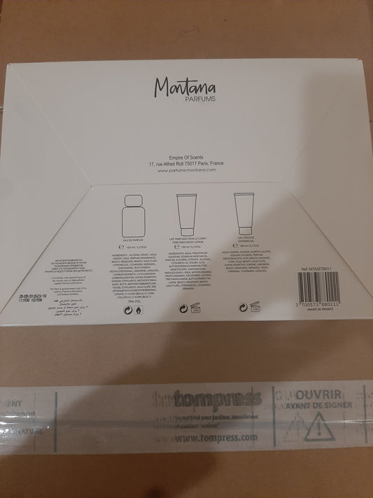 Coffret parfum Montana